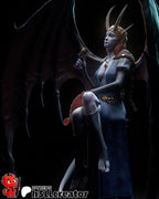 figurine a peindre, figurine baldur's gate 3, figurine mizora, karlach, ombrecoeur, astarion, lae'zel
