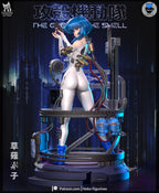 figurine ghost in the shell, figurine motoko, figurine a peindre, cyberpunk