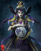 figurine nyx, figurine a peindre, figurine hades