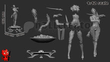 Load image into Gallery viewer, Orin la rouge, figurine Orin, figurine Baldur&#39;s Gate, Baldur&#39;s Gate, figurine à peindre
