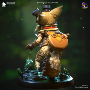 figurine palico, monster hunter, figurine a peindre