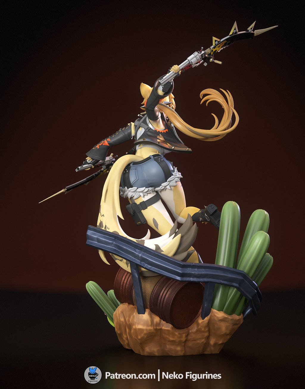 figurine Pulchra zenless zone zero, figurine zenless zone zero, figurine a peindre