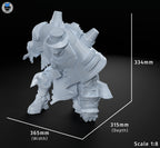 Figurine à peindre - Sandrone et Pulonia - Genshin Impact