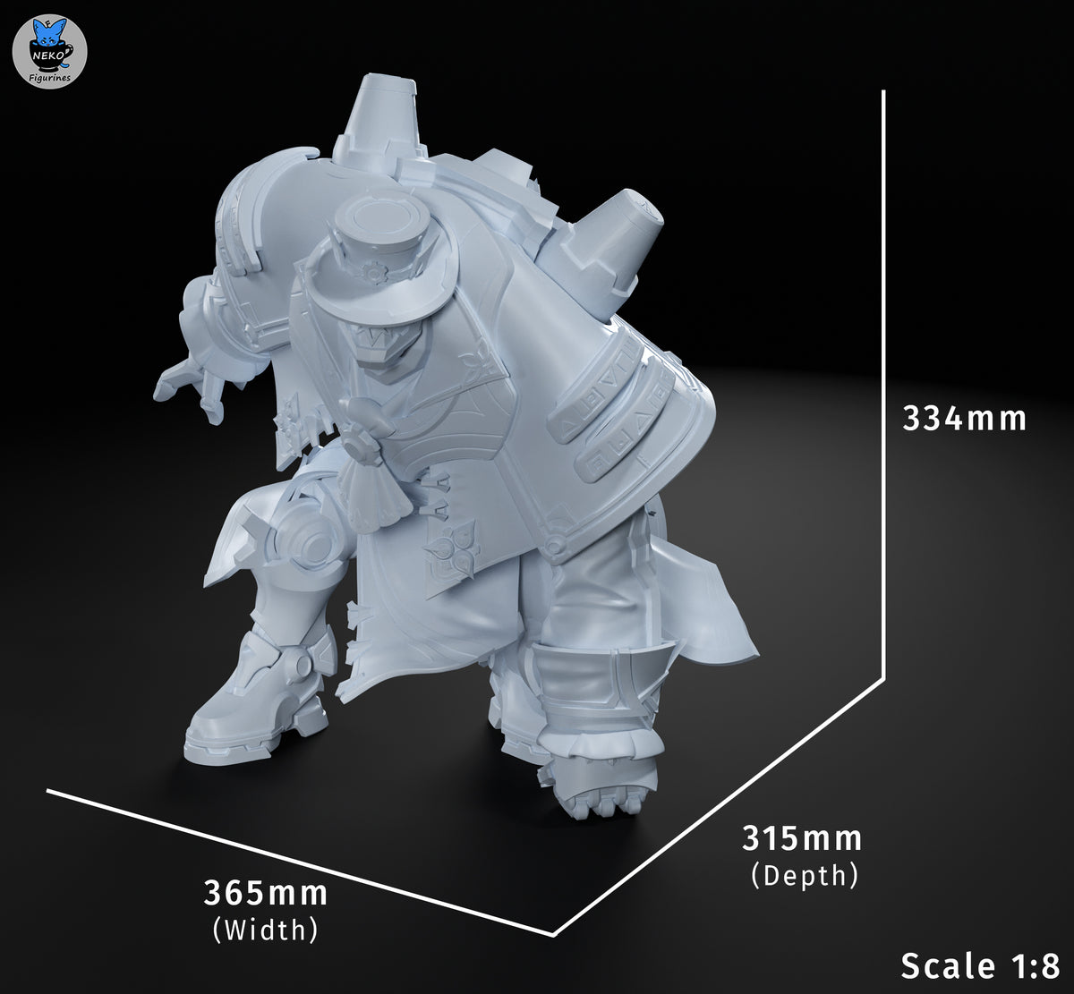 Figurine à peindre - Sandrone et Pulonia - Genshin Impact