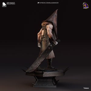 figurine pyramide head, figurine silent hill, figurine a peindre