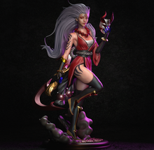 Load image into Gallery viewer, figurine diana LOL, league of legends, figurine blood moon diana, figurine a peindre
