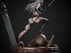 figurine a peindre, figurine nier automata, nier, figurine A2, 2b, 9s