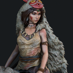 Figurine à peindre - San