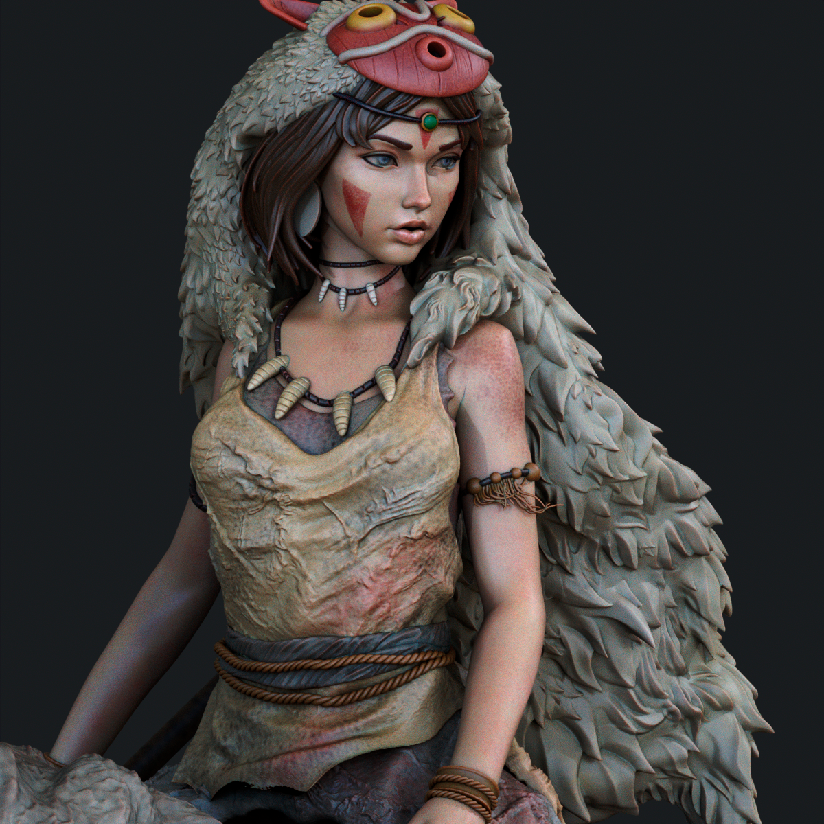 Figurine à peindre - San