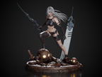 figurine a peindre, figurine nier automata, nier, figurine A2, 2b, 9s