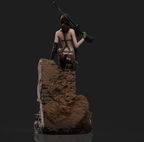 figurine Quiet, figurine metal gear solid, figurine solid snake, figurine metal gear solid phantom pain