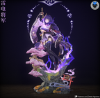 figurine Raiden Shogun Genshin Impact, figurine genshin impact, figurine a peindre