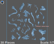 Load image into Gallery viewer, Figurine à peindre - Raiden Shogun - Genshin

