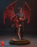 figurine raphael baldur's gate 3, figurine a peindre, figurine baldur's gate 3