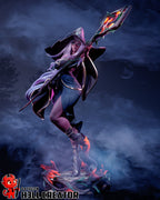 figurine a peindre, figurine sorciere, figurine recluse
