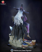 figurine a peindre, figurine sorciere, figurine recluse