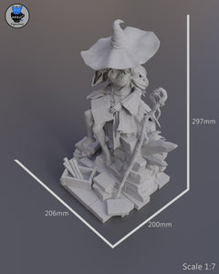 Figurine à peindre - Sorcière