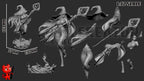 Figurine à peindre - Sorcière