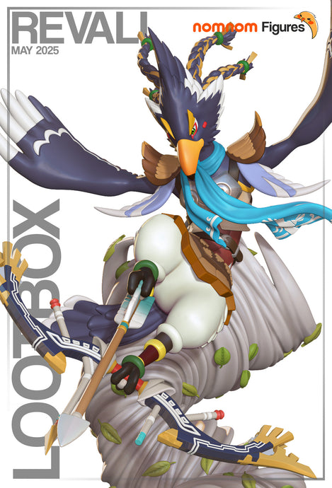 figurine revali, zelda, zelda botw, zelda totk, figurine zelda, figurine a peindre