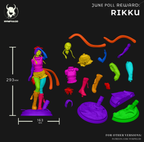 Figurine à peindre - Rikku - FFX