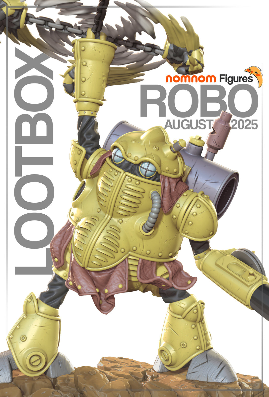 Figurine Chrono Trigger, figurine Robo, figurine a peindre