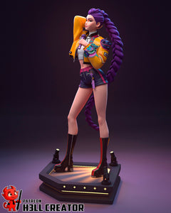 figurine kpop demon hunters, figurine a peindre, figurine derpy kpop demon hunters, figurine Rumi