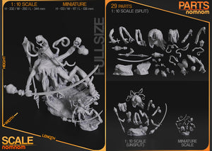 figurine maître des lampes clair obscur expedition 33, figurine lampmaster, figurine clair obscur, expedition 33, gustave clair obscur, monoco, sciel, lune clair obscur, verso, maelle