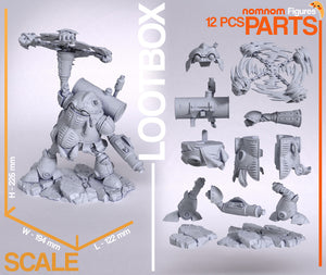 Figurine Chrono Trigger, figurine Robo, figurine a peindre