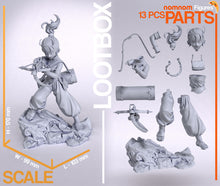 Load image into Gallery viewer, Figurine Chrono Trigger, figurine Marle, figurine a peindre
