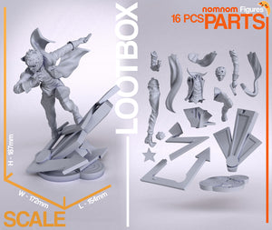 figurine a peindre, figurine Joker persona, persona 5