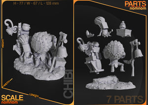 figurine monoco, figurine noco, figurine clair obscur expedition 33, figurine a peindre