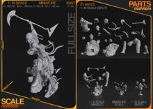 Load image into Gallery viewer, figurine sciel clair obscur expedition 33, figurine a peindre, figurine verso, monoco, esquie
