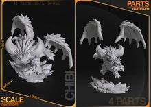 Load image into Gallery viewer, figurine nergigante, figurine monster hunter, figurine a peindre

