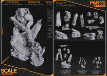 Charger l&#39;image dans la galerie, figurine fallout, figurine t-60, fallout 4, figurine a peindre
