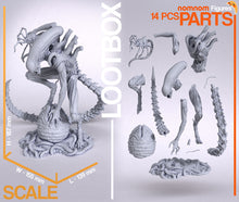 Load image into Gallery viewer, Xenomorph Paintable Miniature -
