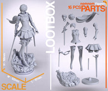 Load image into Gallery viewer, figurine a peindre, figurine casca, guts, berserk, griffith
