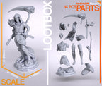 figurine Hadès, figurine thanatos, figurine a peindre