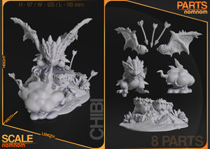 monster hunter, figurine à peindre, figurine monster hunter