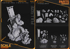 figurine Jin Sakai, figurine Ghost of Tsushima, figurine a peindre, figurine Samourai, Jin Sakai Ghost of Tsushima