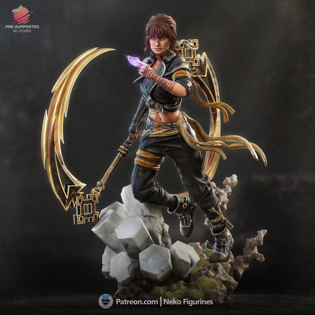 figurine verso, figurine maelle clair obscur, clair obscur expedition 33, verso clair obscur, monoco, esquie, figurine clair obscur expedition 33