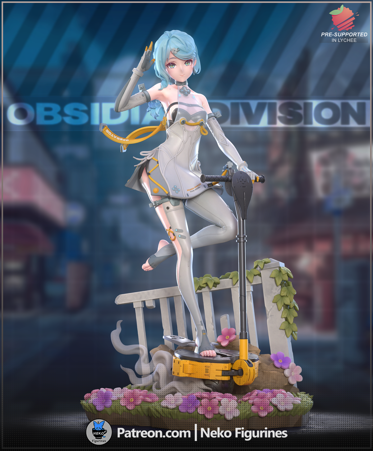 figurine Seed zenless zone zero, figurine zenless zone zero, figurine a peindre
