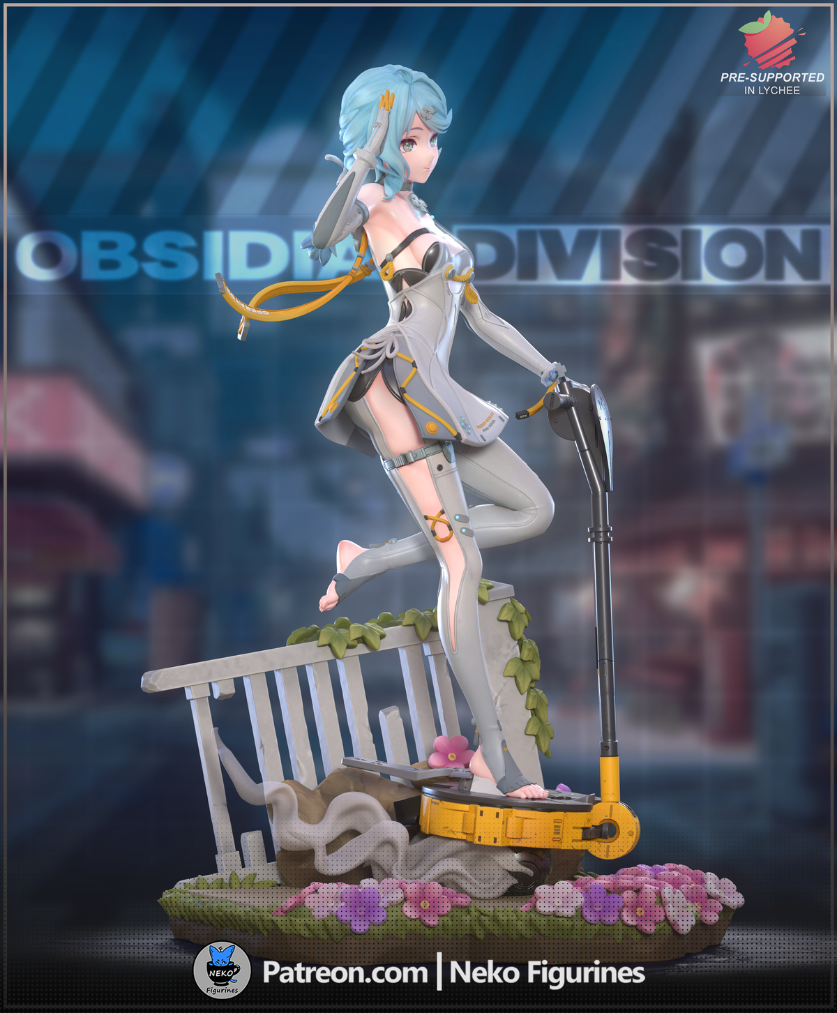 figurine Seed zenless zone zero, figurine zenless zone zero, figurine a peindre
