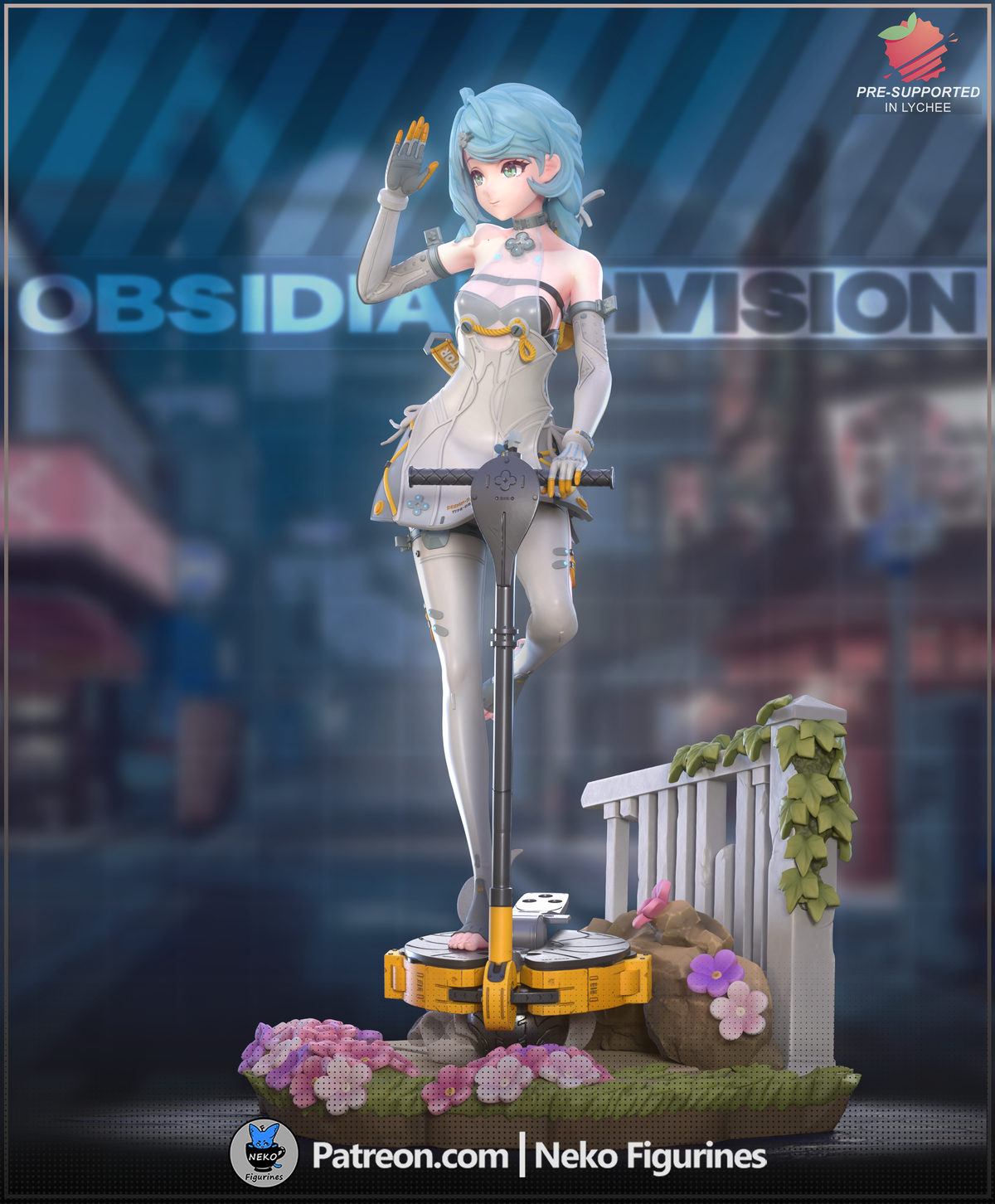 figurine Seed zenless zone zero, figurine zenless zone zero, figurine a peindre