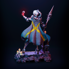 figurine ombrecoeur, figurine baldur's gate 3, figurine a peindre, astarion, karlach