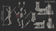 Load image into Gallery viewer, Figurine Baldur&#39;s Gate, figurine Ombrecoeur, Shadowheart figurine, figurine Baldur&#39;s Gate, figurine à peindre
