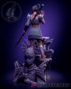 Figurine Baldur's Gate, figurine Ombrecoeur, Shadowheart figurine, figurine Baldur's Gate, figurine à peindre