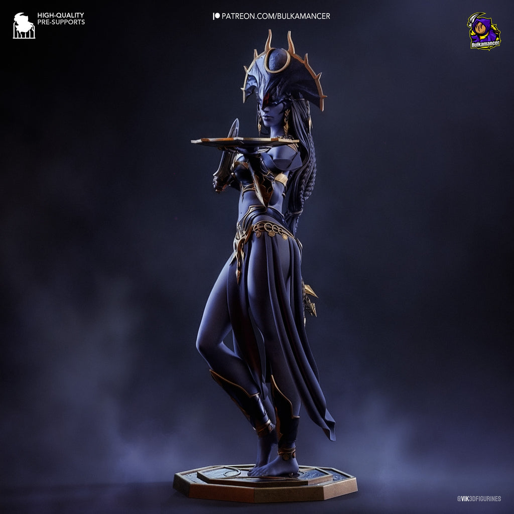 figurine baldur's gate, figurine shar, figurine a peindre, figurine ombrecoeur, shar baldur's gate 3