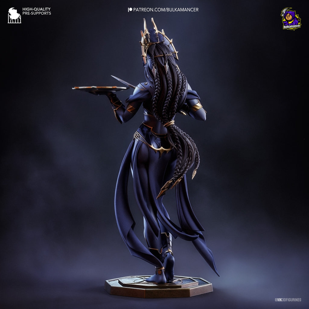 figurine baldur's gate, figurine shar, figurine a peindre, figurine ombrecoeur, shar baldur's gate 3