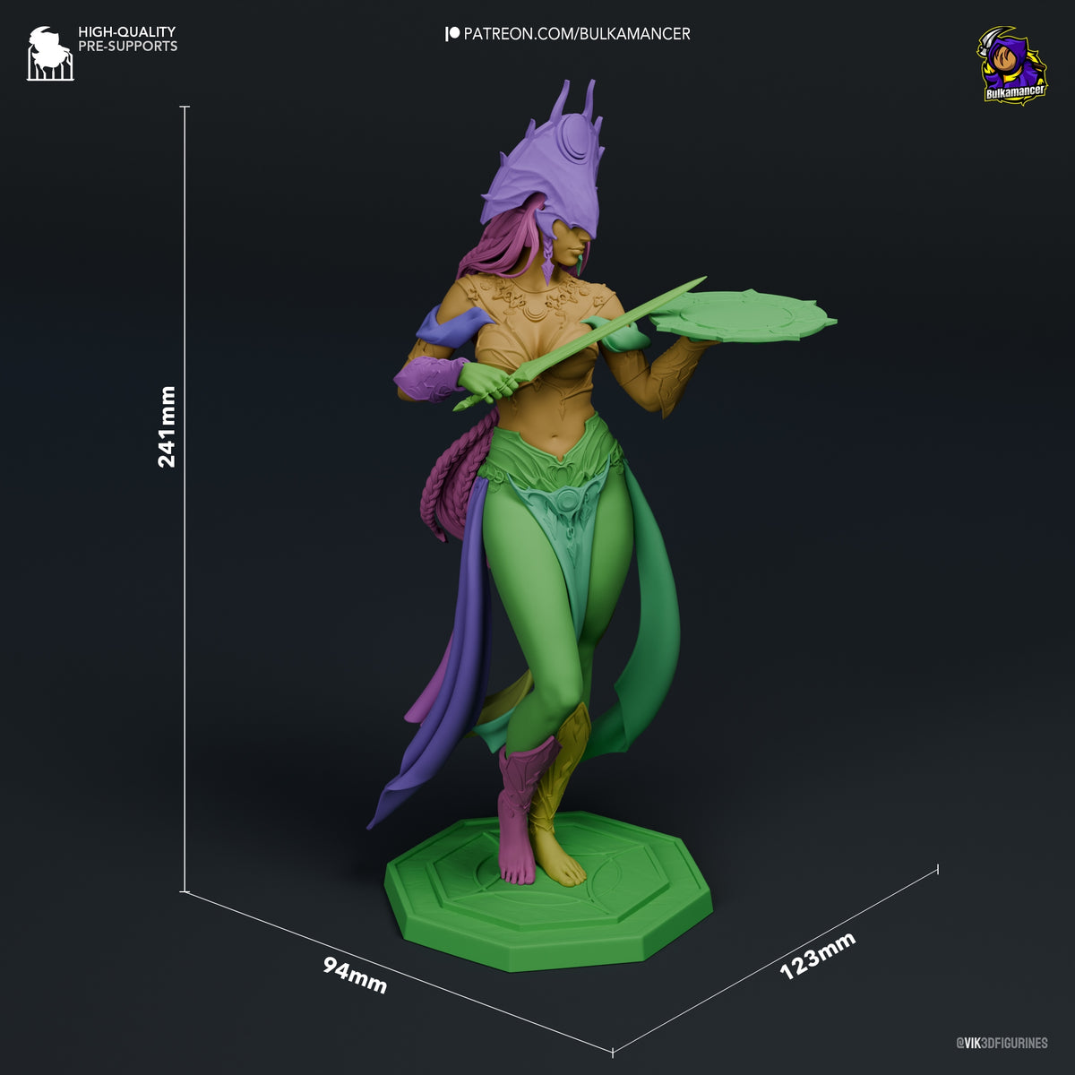figurine baldur's gate, figurine shar, figurine a peindre, figurine ombrecoeur, shar baldur's gate 3