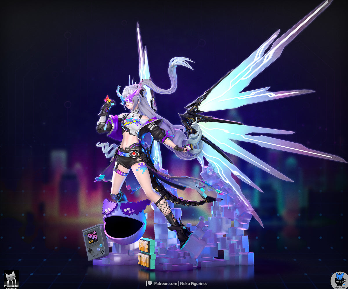Figurine à peindre - SilverWolf Lv999 - HSR